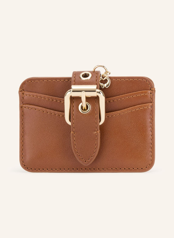 maje Kartenetui BRAUN / GOLD