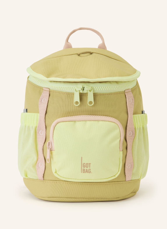 GOT BAG ADVENTURE Backpack DARK YELLOW / LIGHT PINK / LIGHT YELLOW