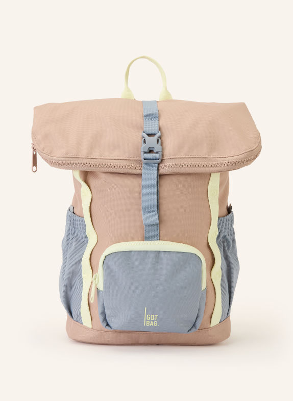 GOT BAG ADVENTURE Backpack LIGHT ORANGE / BLUE GRAY / LIGHT YELLOW