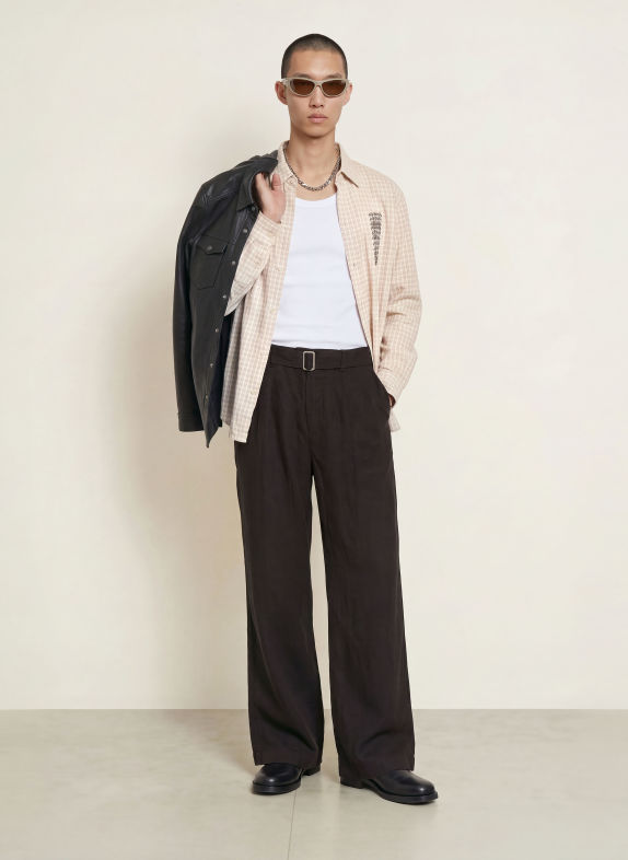 ALLSAINTS Overshirt REPEATER BEIGE / CRÈME