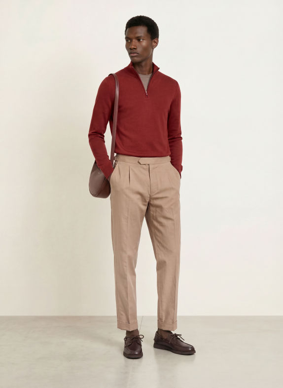 REISS Schipperstruien BLACKHALL DONKERROOD
