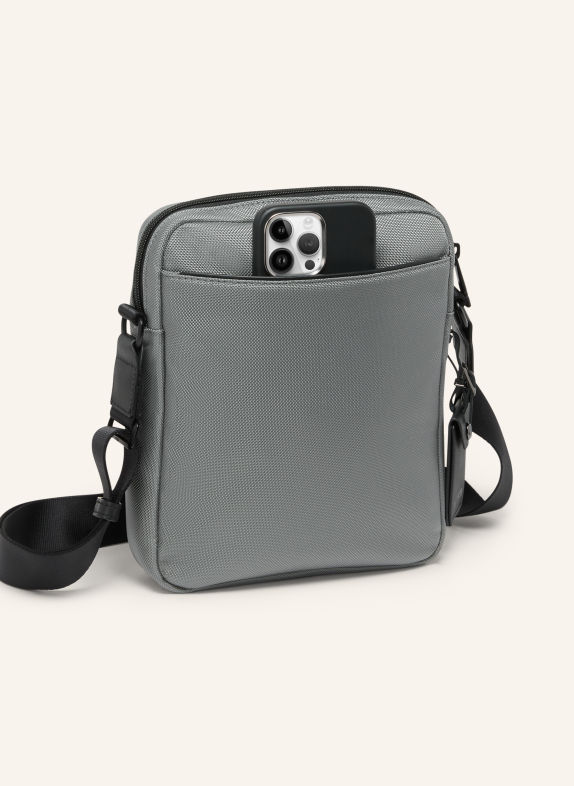 TUMI ALPHA schoudertas MEDIUM GRIJS / ZWART