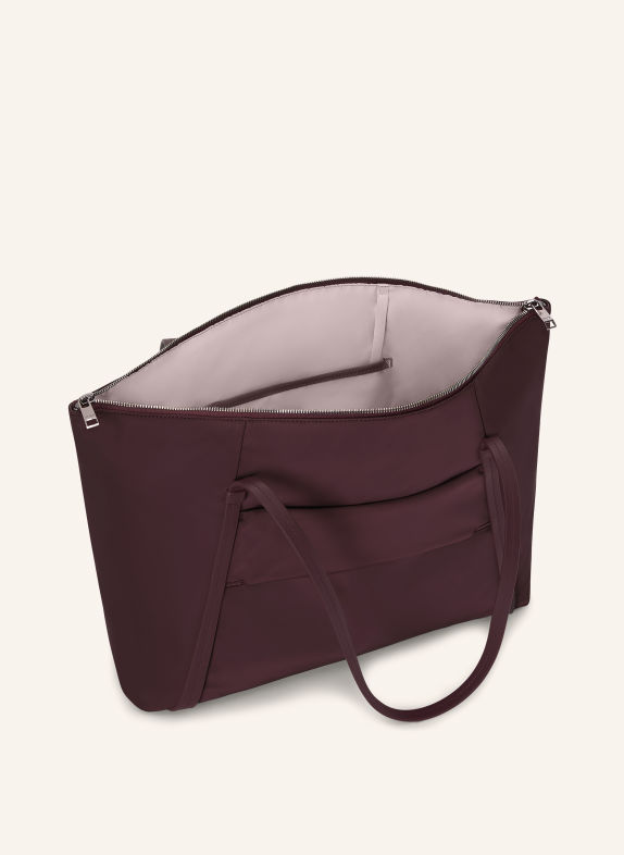 TUMI VOYAGEUR Shoppers Q DARK RED / SILVER