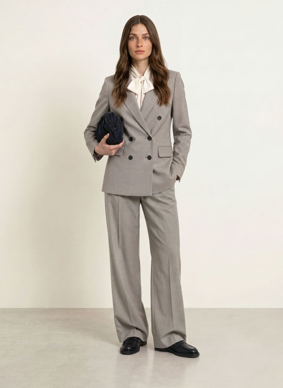 REISS Blazer DARCY GRIJS