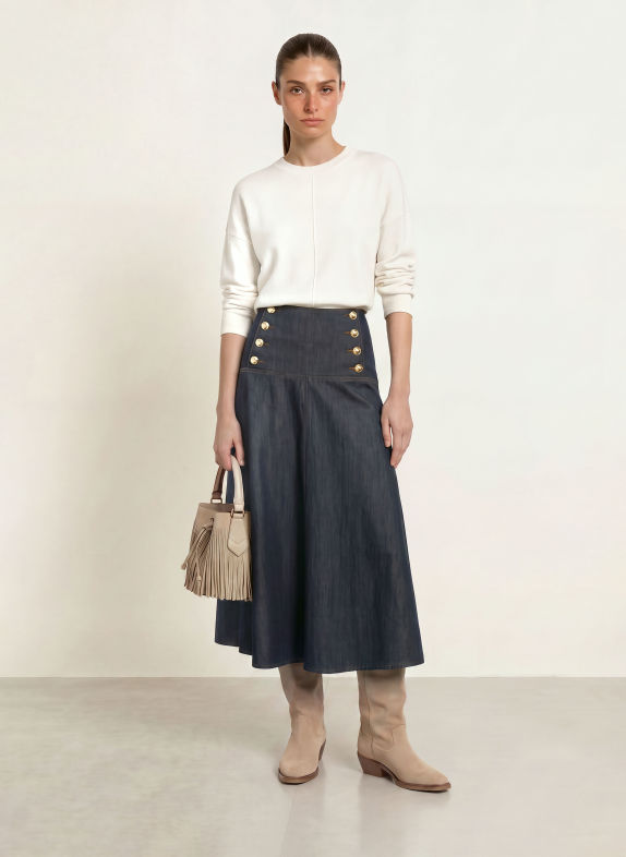 REISS Pullover COLETTE ECRU
