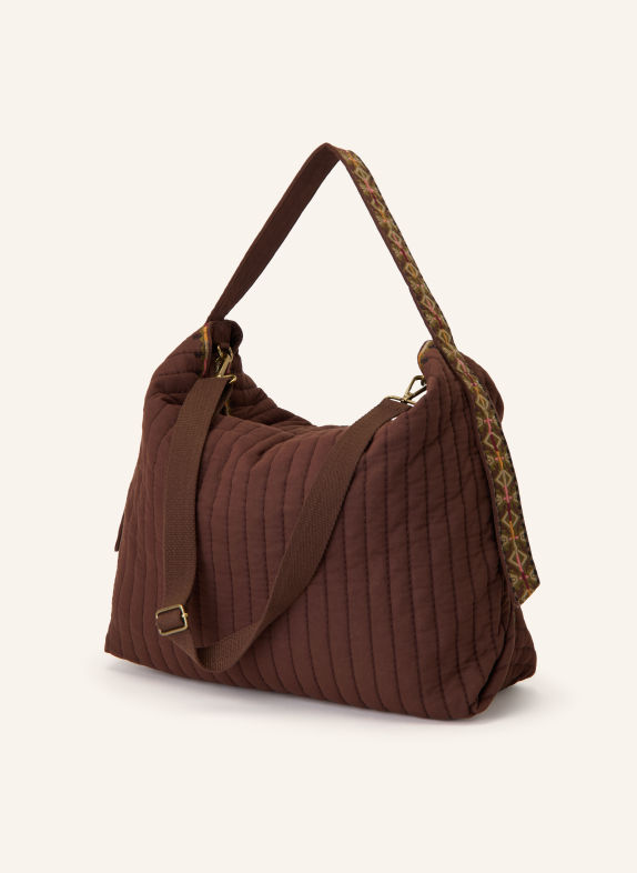 ba&sh Shopper LENNY MÖRKBRUN / MÖRKRÖD / OLIVGRÖN