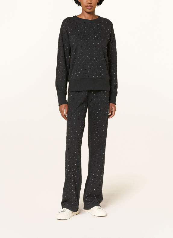 Juvia ANTONIE Sweatpants with Studs BLACK