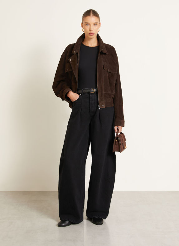 JACQUEMUS Barrel-leg jeans LE DE-NIMES 990 BLACK