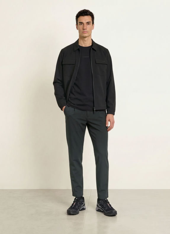 ALPHATAURI PAVRE Slim Fit Chinos BLACK