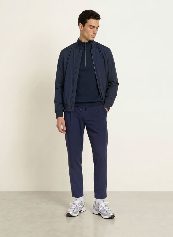 ALPHATAURI PAVRE Slim Fit Chinos DARK BLUE