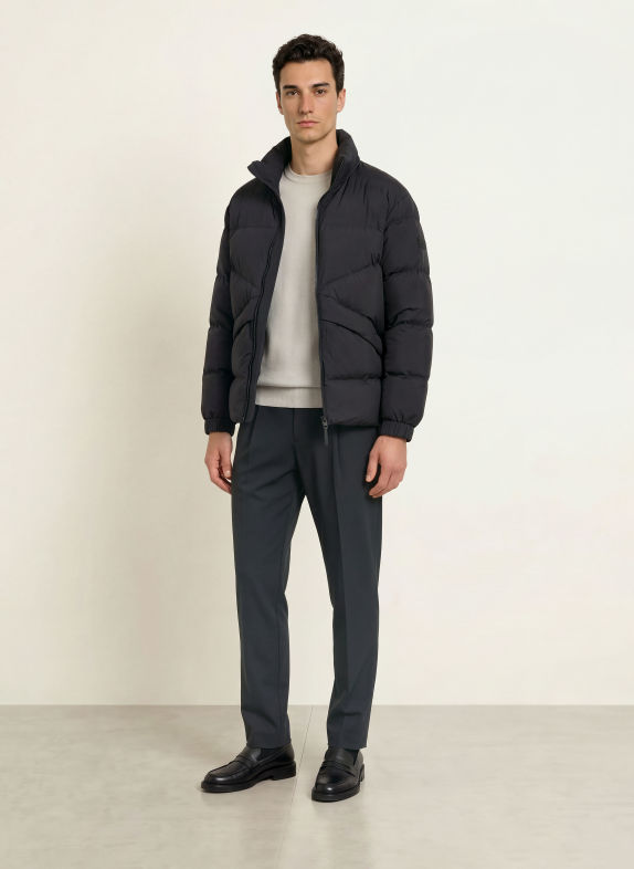 ALPHATAURI Daunenjacke OLAVON SCHWARZ