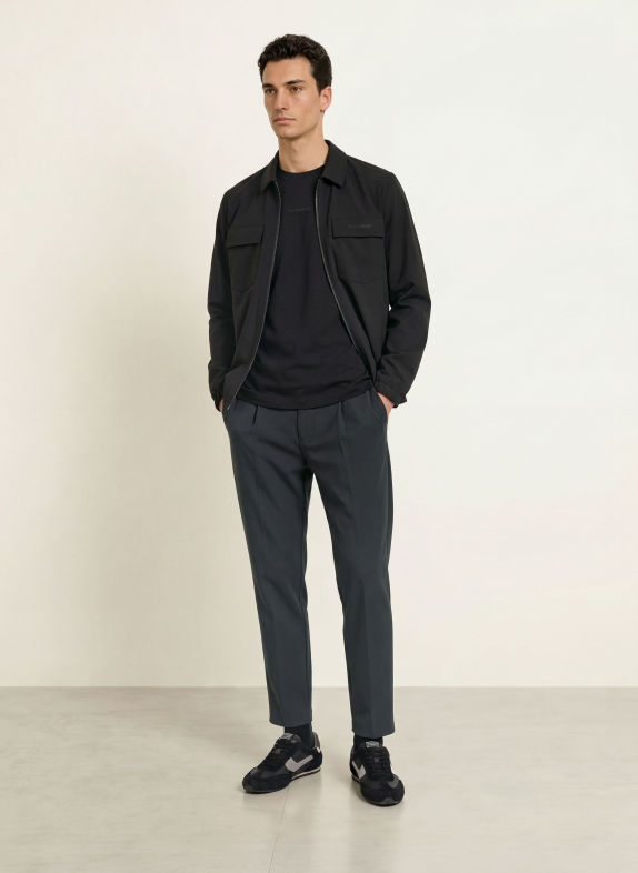 ALPHATAURI Overshirt ONGERS BLACK