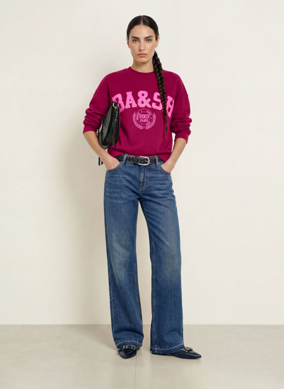 ba&sh Hanorac BENJAMIN FUCSIA / ROZ