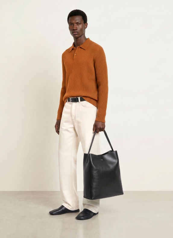 SANDRO Shopper mit Pouch SCHWARZ