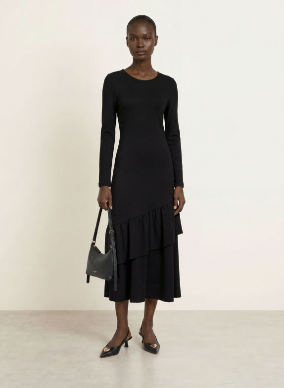 CLAUDIE PIERLOT Kleid SCHWARZ
