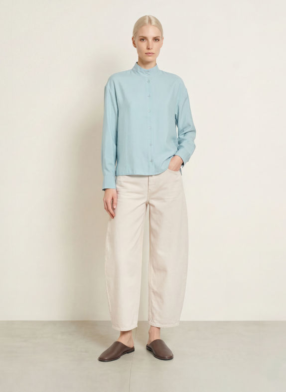 OPUS Blouse FASOFTA BLEU CLAIR