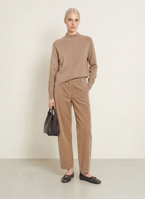 OPUS PLEEM Sweater BROWN