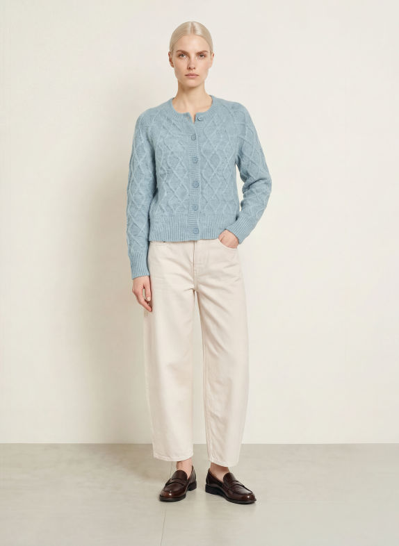 OPUS Gilet DABLE BLEU GRIS