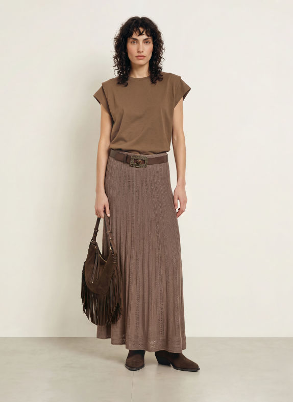 ba&sh Strickrock DOHA BRAUN