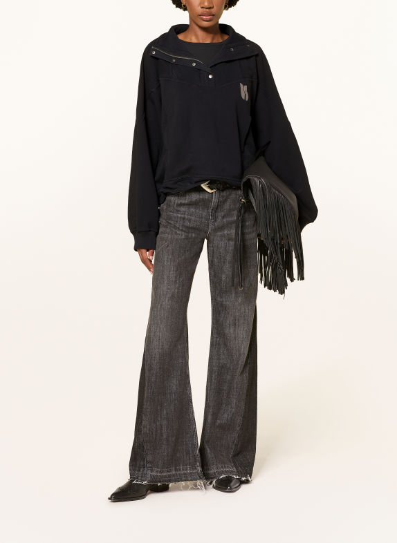 ba&sh Sweatshirt JOSSY SVART