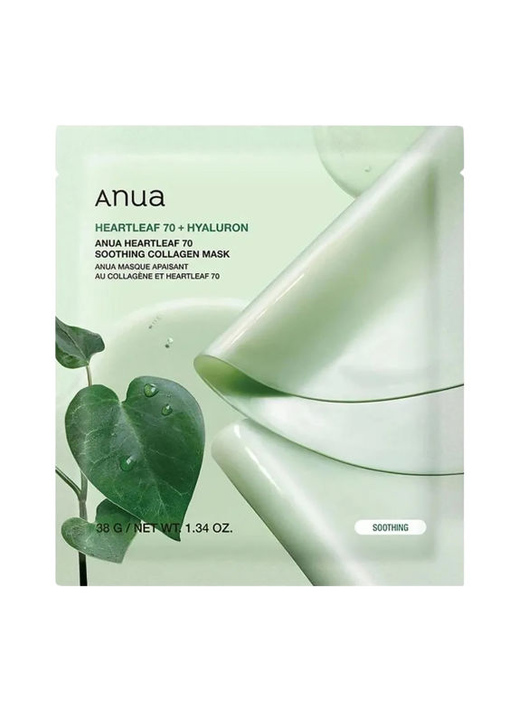 ANUA HEARTLEAF 70 SOOTHING COLLAGEN MASK