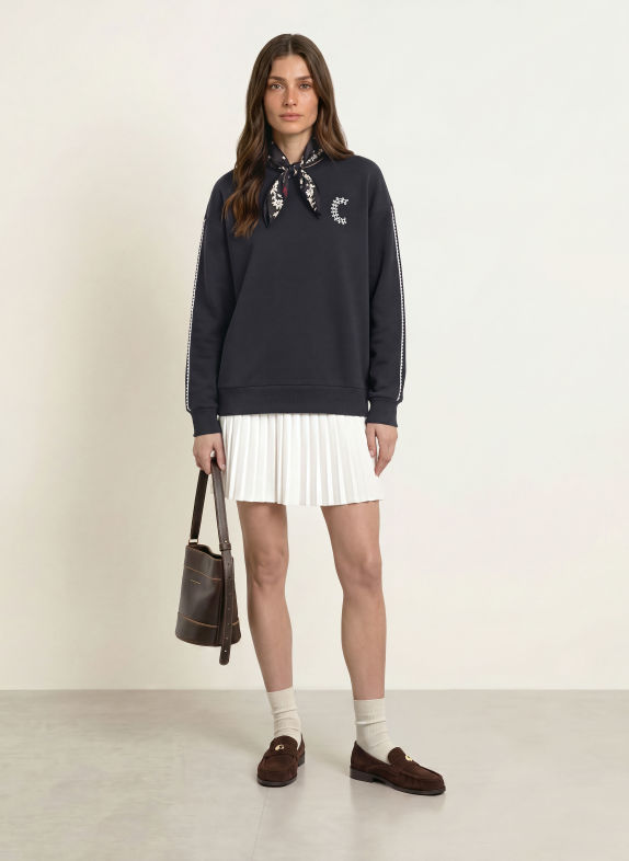 CLAUDIE PIERLOT Sweatshirt DUNKELBLAU
