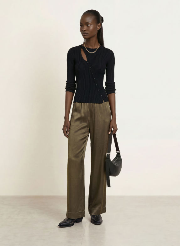 ALLSAINTS CRUZ Cardigan BLACK