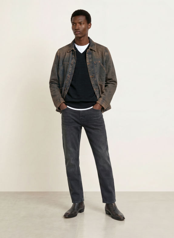 ALLSAINTS Pullover BETON SCHWARZ