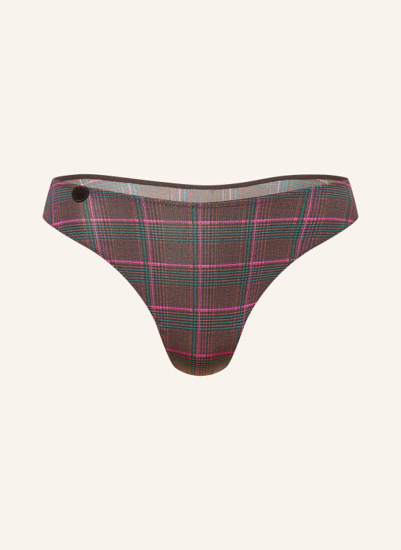 MARIE JO Slip TOM ROSE FUCHSIA / ORANGE FONCÉ / BLEU PÉTROLE