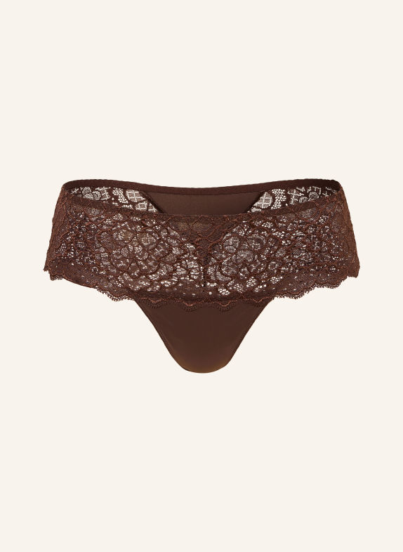 SIMONE PÉRÈLE Culotte CARESSE MARRON FONCÉ