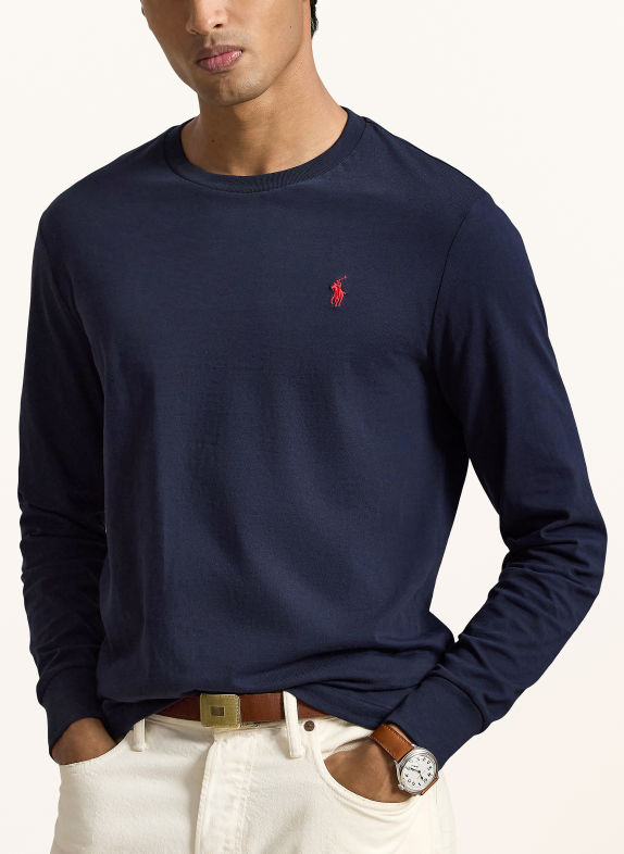 POLO RALPH LAUREN Long sleeve shirt DARK BLUE