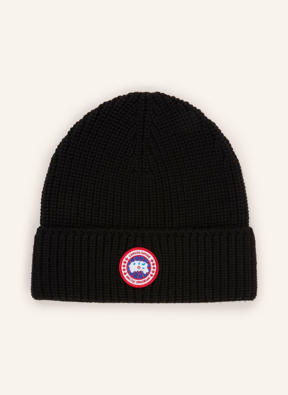 CANADA GOOSE Beanie BLACK