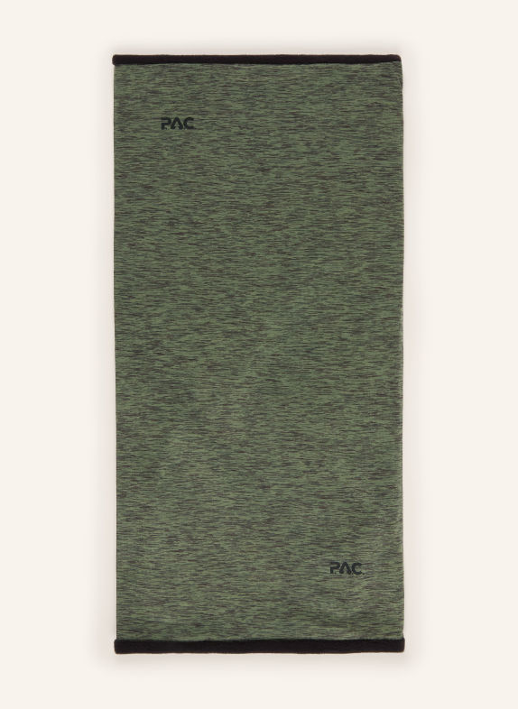P.A.C. Eșarfă multifuncțională TWISTED FLEECE OLIV