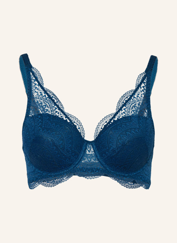 SIMONE PÉRÈLE Soutien-gorge rembourré KARMA BLEU PÉTROLE