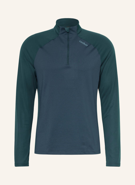 odlo Tricou de alergare ESSENTIAL CERAMIWARM PETROL