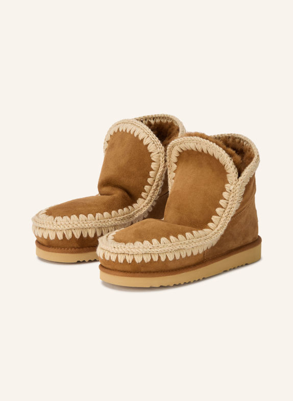 mou Boots ESKIMO COGNAC / LIGHT BROWN