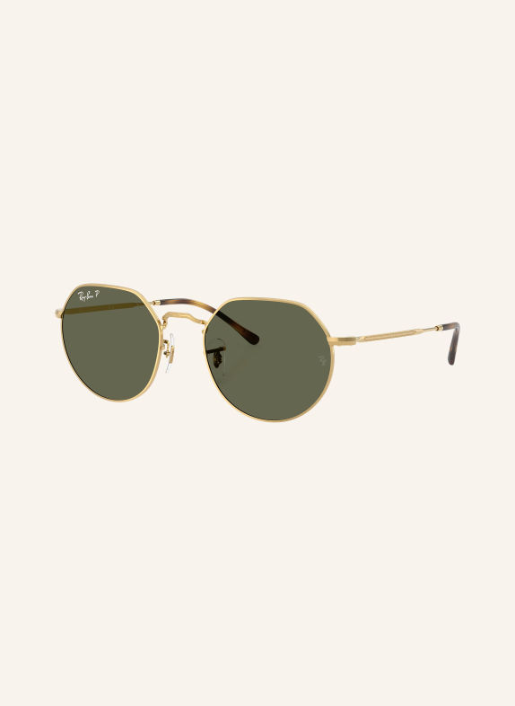 Ray-Ban Solbriller RB 3565 GULD/ MØRKEGRØN