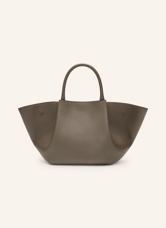 DEMELLIER Sac à main THE MIDI NEW YORK TAUPE / ARGENT