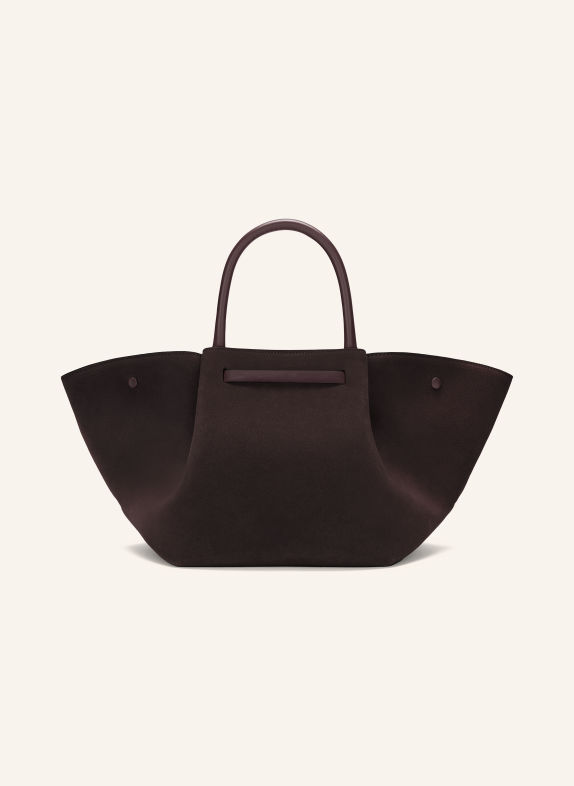 DEMELLIER Handtasche THE MIDI NEW YORK DUNKELROT / GOLD