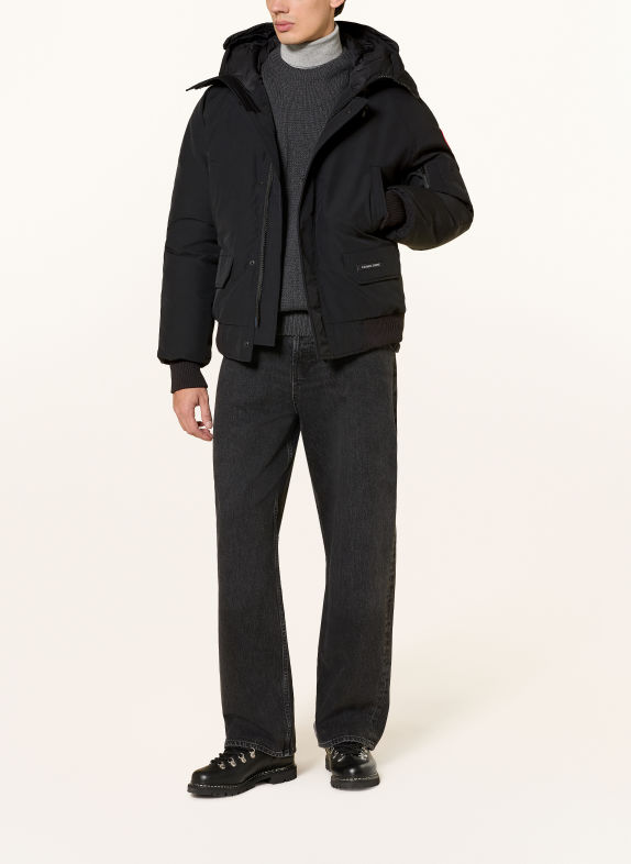 CANADA GOOSE Down jacket CHILLIWACK BLACK