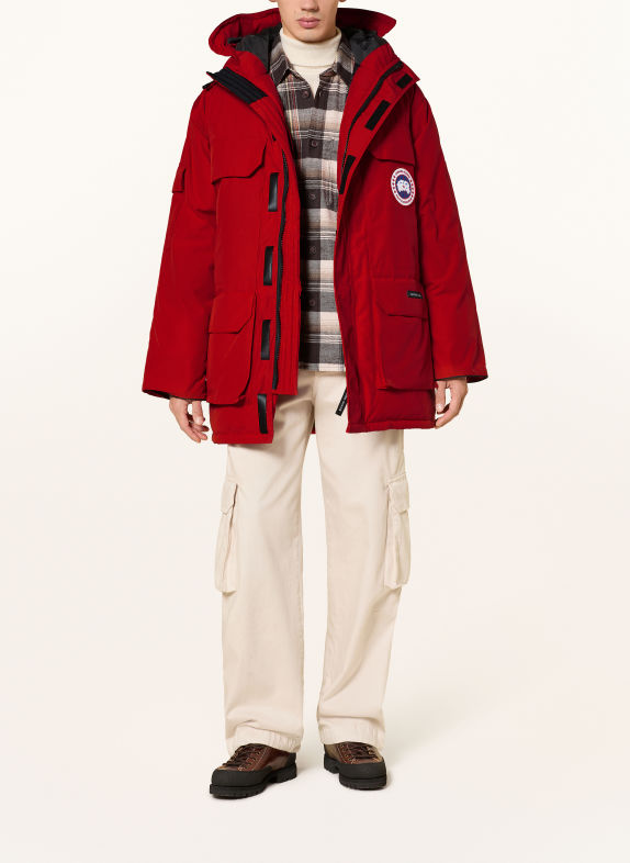 CANADA GOOSE Down parka EXPEDITION RED