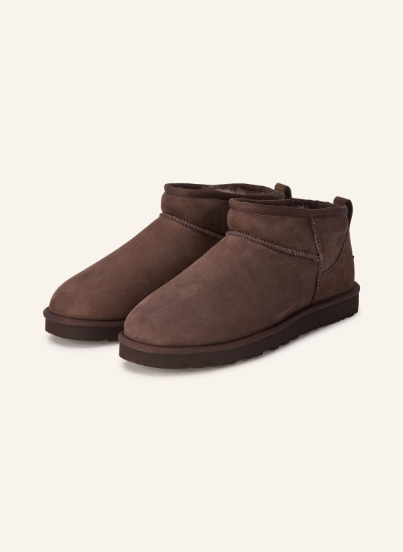 UGG Boots CLASSIC ULTRA MINI DUNKELBRAUN