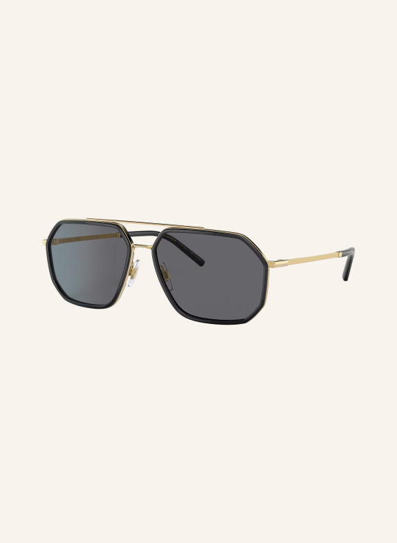 DOLCE & GABBANA Sonnenbrille DG2285 GOLD/ GRAU POLARISIERT