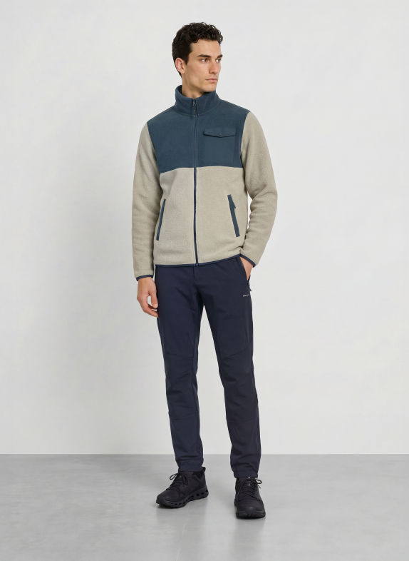 me°ru' Trekkingbroek SALFORD DONKERBLAUW