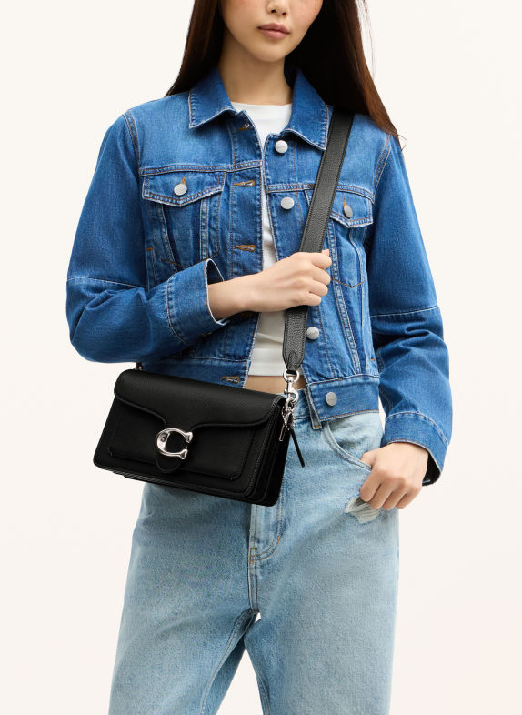 COACH Umhängetasche TABBY 26 SCHWARZ