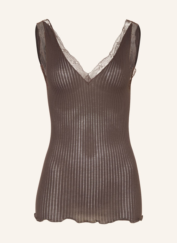 zimmerli Top MAUDE PRIVÉ DARK BROWN
