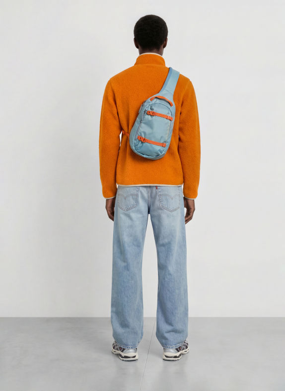 patagonia Rucsac ATOM SLING 8 l ALBASTRU DESCHIS / PORTOCALIU