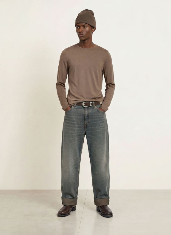 DRYKORN Sweater RIKONO BROWN
