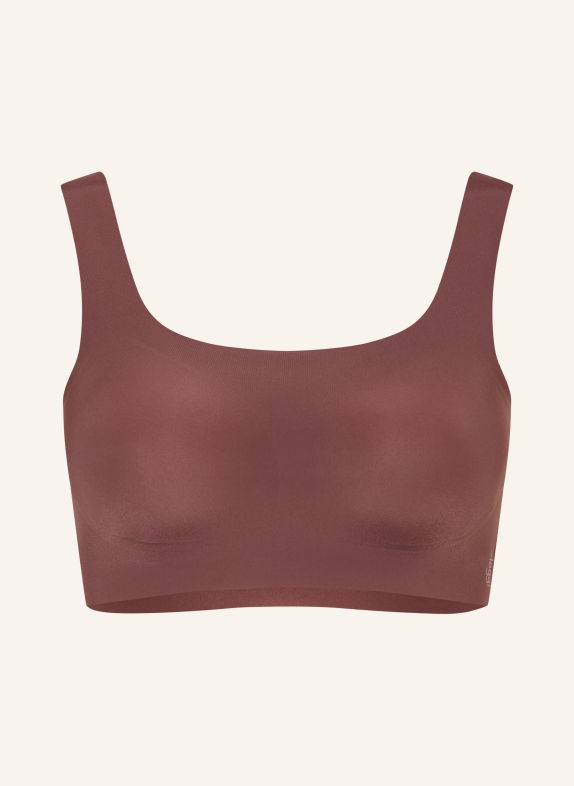 sloggi Bustier ZERO FEEL 2.0 DONKERROOD