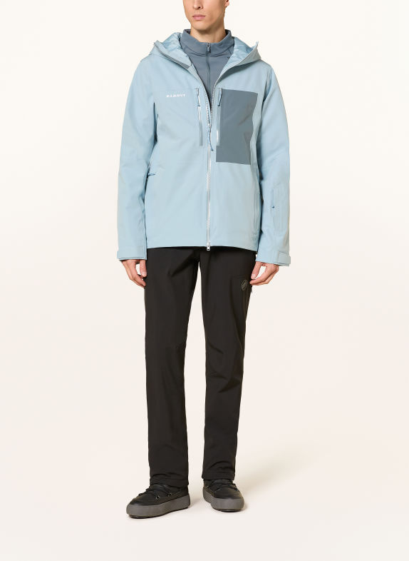 MAMMUT Skijacke STONEY HELLBLAU / DUNKELGRAU